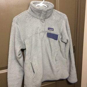 Patagonia re tool  synchilla snap t sweater
